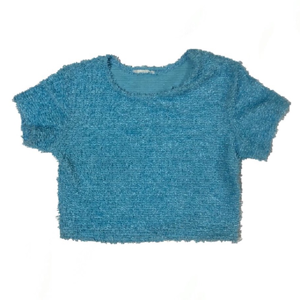 Fuzzy Crop Top
